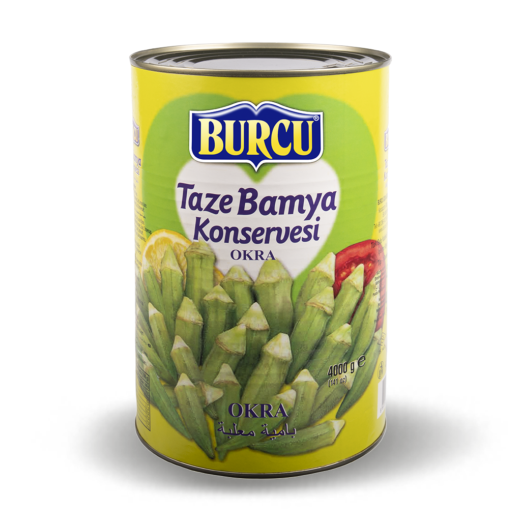 Bamya Konservesi 4kg